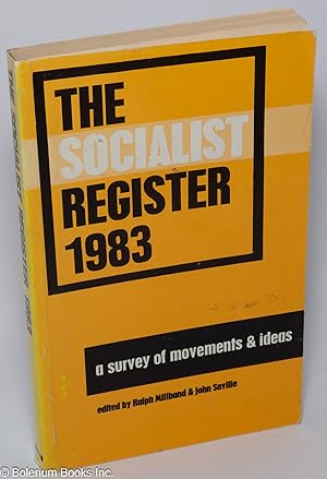 Seller image for The Socialist Register 1983 for sale by Bolerium Books Inc.