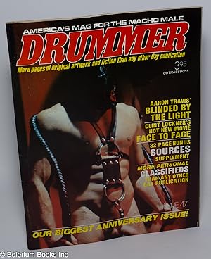 Image du vendeur pour Drummer: America's mag for the macho male: #47: Larry Townsend's "Run No More" #7 mis en vente par Bolerium Books Inc.