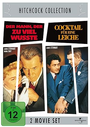 Hitchcock-Collection: Der Mann, der zuviel wußte / Cocktail für eine Leiche [2 DVDs]