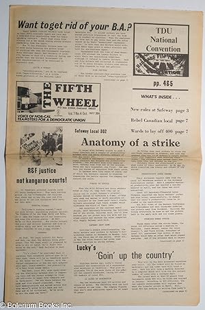 The Fifth Wheel: Voice of Nor-Cal Teamsters for a Democratic Union; Vol. 7 No. 4, Oct 1977