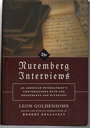 Seller image for The Nuremberg Interviews for sale by EdmondDantes Bookseller