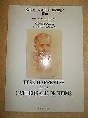 Bild des Verkufers fr Les charpentes de la Cathdrale de Reims,hommage  Henri Deneux zum Verkauf von Bibliofolie