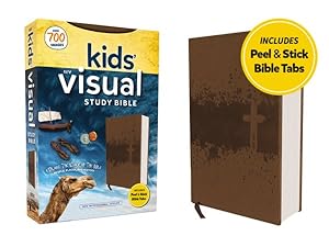 Immagine del venditore per Niv Kids' Visual Study Bible : New International Version, Bronze, Leathersoft: Includes Peel & Stick Bible Tabs venduto da GreatBookPrices