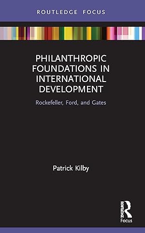 Bild des Verkufers fr Philanthropic Foundations in International Development zum Verkauf von moluna