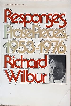 Seller image for Responses: Prose Pieces, 1953-1976 for sale by The Book House, Inc.  - St. Louis