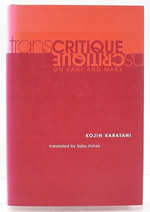 Imagen del vendedor de Transcritique. On Kant and Marx. Translated by Sabu Kohso. a la venta por Ogawa Tosho,Ltd. ABAJ, ILAB