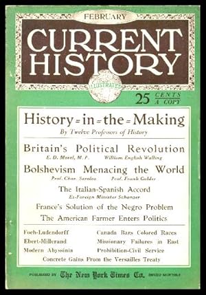 CURRENT HISTORY - Volume 19, number 5 - February 1924