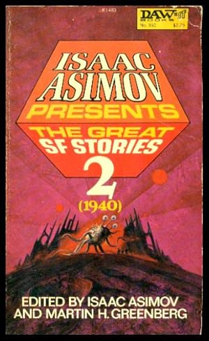 Seller image for THE GREAT (SF) SCIENCE FICTION STORIES 2 - 1940 for sale by W. Fraser Sandercombe