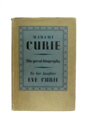 Bild des Verkufers fr Madame Curie zum Verkauf von World of Rare Books