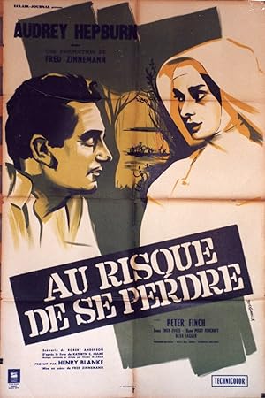 "AU RISQUE DE SE PERDRE (THE NUN'S STORY)" Réalisé par Fred ZINNEMANN en 1959 avec Audrey HEPBURN...