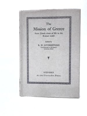 Seller image for The Mission of Greece for sale by World of Rare Books