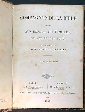 Bild des Verkufers fr Le compagnon de la bible zum Verkauf von Librodifaccia