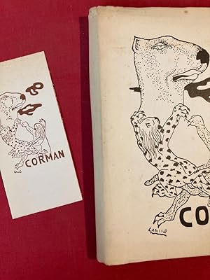 Imagen del vendedor de Surrealist Bookmark designed by Flix Labisse for Librairie Corman (Bruxelles, Ostende, Le Zoute) a la venta por Plurabelle Books Ltd