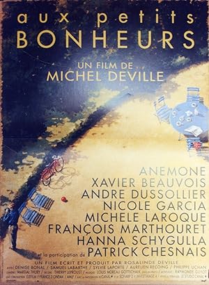 "AUX PETITS BONHEURS" Réalisé par Michel DEVILLE en 1994 avec ANEMONE, André DUSSOLLIER, Nicole G...