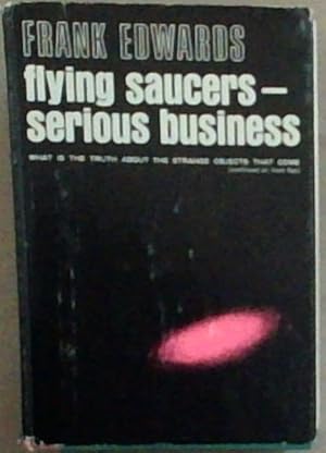 Bild des Verkufers fr Flying Saucers - Serious Business zum Verkauf von Chapter 1