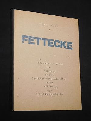 Bild des Verkufers fr Fettecke. Die Geschichte der Fettecke von Joseph Beuys in Raum 3, Staatliche Kunstakademie Dsseldorf und der Proze J. Stttgen gegen das Land Nordrhein-Westfalen [Publikation anl. Ausstellung 2.5. - 2.6.1989 Galerie Klein, Bonn]. Signiert von Stttgen zum Verkauf von Fast alles Theater! Antiquariat fr die darstellenden Knste