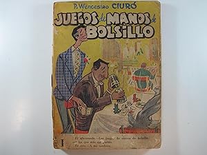 Imagen del vendedor de JUEGOS DE MANOS DE BOLSILLO: VADEMECUM DE LA MICROMAGIA. TOMO 1 a la venta por Costa LLibreter