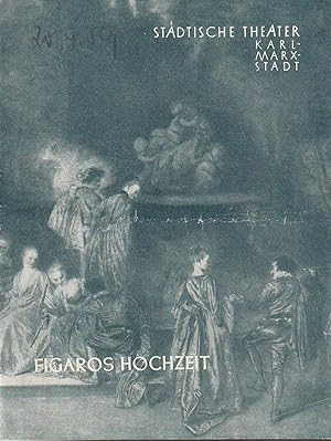 Imagen del vendedor de Programmheft Wolfgang Amadeus Mozart FIGAROS HOCHZEIT Neuinszenierung 7. Mrz 1959 Opernhaus Spielzeit 1958 / 59 a la venta por Programmhefte24 Schauspiel und Musiktheater der letzten 150 Jahre