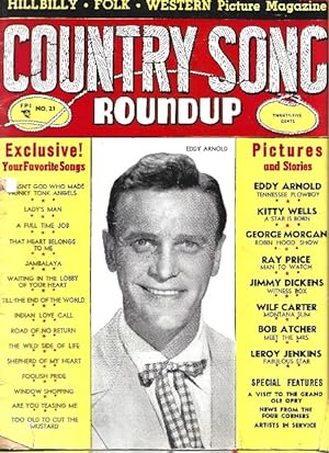 Bild des Verkufers fr Country Song Roundup December 1952 zum Verkauf von Ridge Road Sight And Sound