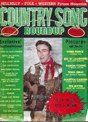 Bild des Verkufers fr Country Song Roundup February 1953 zum Verkauf von Ridge Road Sight And Sound