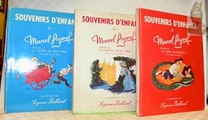 Image du vendeur pour Souvenirs d'enfance de Marcel Pagnol. Illustrations de Suzanne Ballivet. Texte corrig pour les enfants. I. Extraits de "La gloire de mon pre". II. Extraits de "Le chateau de ma mre". III. Extraits de "Le temps des secrets". mis en vente par Bouquinerie du Varis