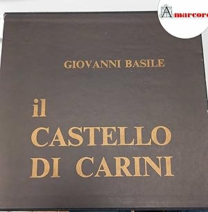 Immagine del venditore per Basile Giovanni, Il castello di Carini, La Bottega di Hefesto, 1987. venduto da Amarcord libri