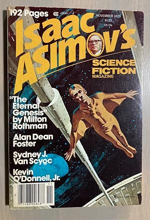 Bild des Verkufers fr Isaac Asimov's Science Fiction Magazine November 1979 zum Verkauf von biblioboy