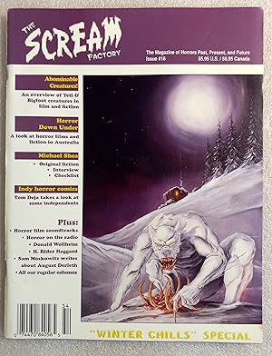 Seller image for The Scream Factory: The Magazine of Horrors Past, Present, and Future - #16 for sale by SF & F Books