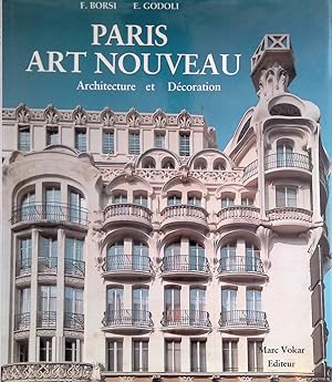 Bild des Verkufers fr Paris Art Nouveau: architecture et dcoration: collection "Europe 1900" zum Verkauf von Klondyke