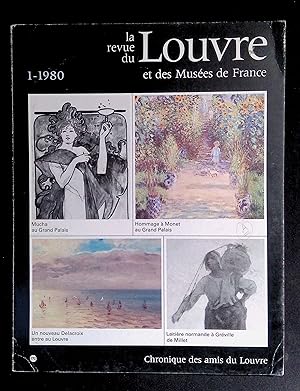 Seller image for La Revue du Louvre et des Muses de France 1980 N1 for sale by LibrairieLaLettre2