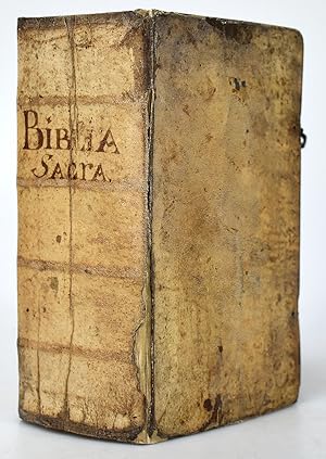 Bild des Verkufers fr Biblia Sacra Das ist Die gantze H. Schrifft Alten und Newen Testaments. zum Verkauf von Antiquariat Lenzen