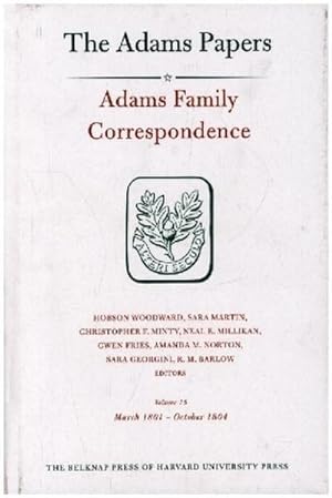 Imagen del vendedor de Adams Family Correspondence a la venta por Rheinberg-Buch Andreas Meier eK