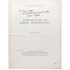 Image du vendeur pour Introduction to Marine Microbiology mis en vente par James Cummins Bookseller, ABAA
