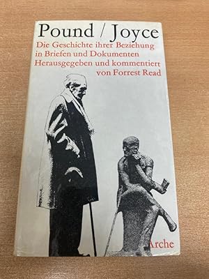 Immagine del venditore per Ezra Pound - James Joyce. Die Geschichte ihrer Beziehung in Briefen und Dokumenten. Herausgegeben und kommentiert von Forrest Read. venduto da Antiquariat Berghammer