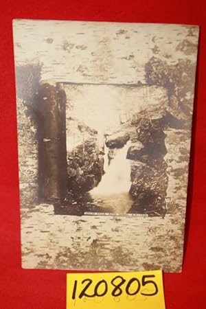 Image du vendeur pour Artist Falls North Conway, New Hampshire Real Photo Post Card RPPC No. 1156 mis en vente par Princeton Antiques Bookshop