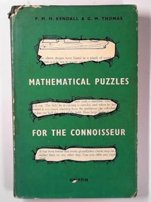 Imagen del vendedor de Mathematical puzzles for the connoisseur a la venta por Cotswold Internet Books