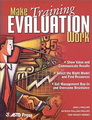 Bild des Verkufers fr Make Training Evaluation Work zum Verkauf von WeBuyBooks