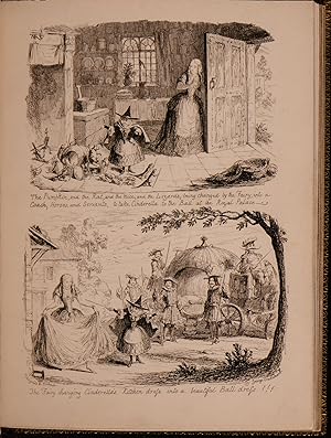 George Cruikshank's Fairy Library. Cinderella and the Glass Slipper. Edited and illustrated with ...