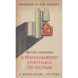 Bild des Verkufers fr Il rinnovamento spirituale dei giovani zum Verkauf von Libreria Antiquaria Giulio Cesare di Daniele Corradi