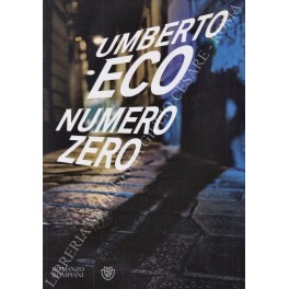 Seller image for Numero zero for sale by Libreria Antiquaria Giulio Cesare di Daniele Corradi