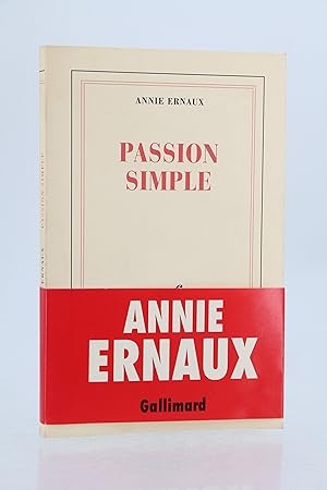 Imagen del vendedor de Passion simple a la venta por Librairie Le Feu Follet