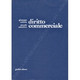 Immagine del venditore per Diritto commerciale venduto da Libreria Antiquaria Giulio Cesare di Daniele Corradi