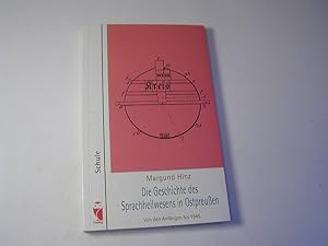 Bild des Verkufers fr Die Geschichte des Sprachheilwesens in Ostpreuen : von den Anfngen bis 1945 zum Verkauf von Antiquariat Fuchseck