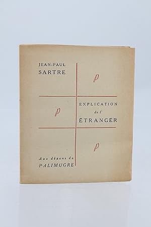 Seller image for Explication de l'tranger for sale by Librairie Le Feu Follet