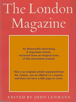 Seller image for The Method of The Later Works of Henry James. An original article from the London Magazine 1954. for sale by Cosmo Books