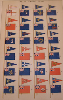 Seller image for Flags - Yacht Clubs. British Royal Yacht Club Flags Burgees Squadron Cork Thames Western. for sale by Wittenborn Art Books