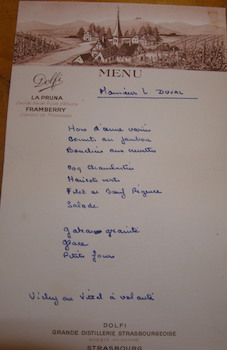 Menu.