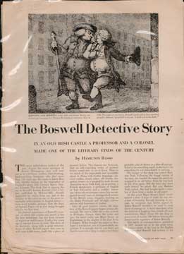 The Boswell Detective Story