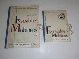 Ensembles Mobilier. Volumes 1 & 2. Exposition Internationale de 1937. First editions .