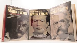 Autobiography of Mark Twain 3 Vol Set